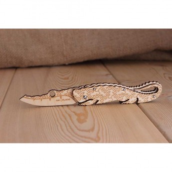 Нож MR BLADE КРОКОДИЛ С ЯЩЕРИЦЕЙ Нож MR BLADE КРОКОДИЛ С ЯЩЕРИЦЕЙ